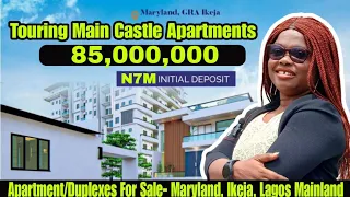 INSIDE A N120,000,000 AFFORDABLE LUXURY APARTMENTS IN MARYLAND IKEJA LAGOS NIGERIA.