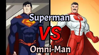 Superman (Animated Movies) VS Omni-Man (Amazon Prime)