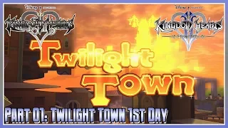 Kingdom Hearts HD 1.5 + 2.5 Remix - KH2FM - Part 1: Twilight Town 1st Day