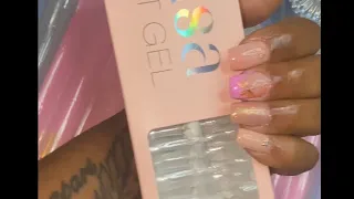 TESTING AMAZON FULL COVER NAIL TIPS ✨ AILLSA Soft Gel Nails