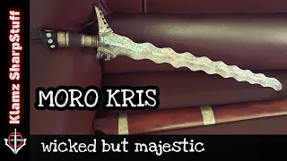 Moro Kris: a wicked looking but majestic sword