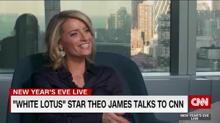 Theo James on the White Lotus - CNN NYE