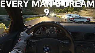 Every Man's Dream 9 Gran Turismo 7 PS5 4K BMW E46 M3 Gameplay Nürburgring Sunset #gt7 #granturismo7