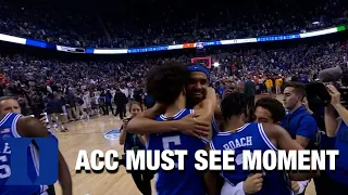 Duke Blue Devils Win 2023 ACC Men's Basketball Tournament  | ACC Must See Moment