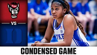 NC State vs. Duke Condensed Game | 2022-23 ACC Women’s Basketball