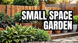 Small Space Garden Ideas for Your Home #garden #design #ideas #home