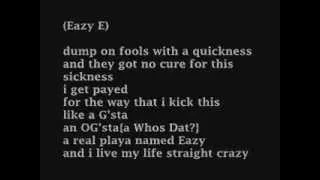 Eazy E ft 2pac- This is how we do REMIX with LYRICS