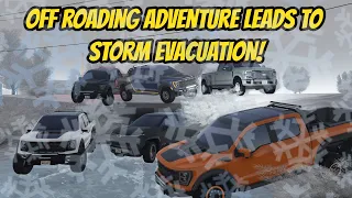 Greenville, Wisc Roblox l Off Roading Snow Storm Trip Update Roleplay