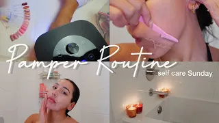 RELAXING SELF CARE DAY 2022 | Pamper Routine & Spa Maintenance *sunday reset*