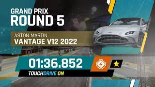 Aston Martin Vantage V12 2022 - GRAND PRIX Round 5 - 01.36.852 - 1⭐ Touchdrive Reference OC Laps