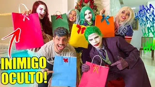 INIMIGO SECRETO DOS VILÕES COM ARLEQUINA, CORINGA, PENNY, RAPINA, LADY JOKER...(AMIGO OCULTO)