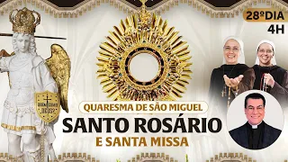 Santo Rosário da Madrugada e Missa | 28º DIA | Quaresma de São Miguel 15/09 | Instituto Hesed