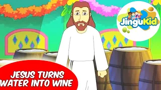 Best Bible stories for kids | Jesus Turns Water Into Wine | Animated Bible Stories For Children