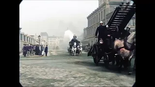 60 fps A Trip Through Paris, France in late 1890s  Un voyage à travers Paris, 1890