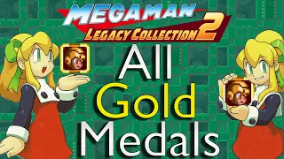 Mega Man Legacy Collection 2 - All Challenges (Gold Medals)