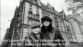 John & Yoko Interview with Andy Peebles Dec 6, 1980 PART 3/15