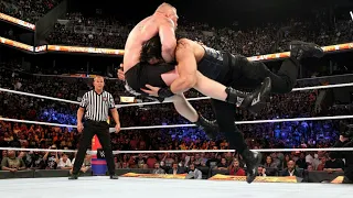 Full Match roman reigns vs brock lesnar universal championship match summerslam 2018