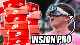 BUYING SNEAKERS WITH APPLE VISION PRO!