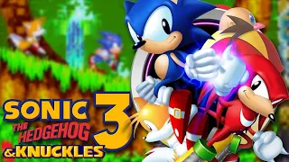 Sonic 3: A.I.R (PC) Knuckles Walkthrough + All Chaos Emeralds/Super Emeralds