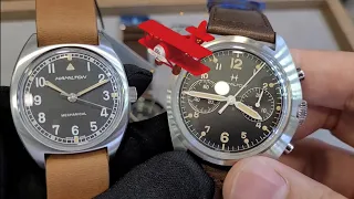 漢.飛機：Hamilton 手上鍊飛行員手錶，仲有最新計時碼錶！/祥達錶行 Hamilton Khaki Aviation Pilot Pioneer @ YK Times