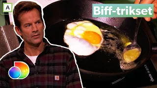 En Jon Almaas-godkjent måte å steke et perfekt egg | Praktisk info | discovery+ Norge