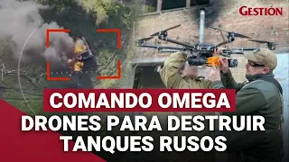 DRONES LETALES: Así UCRANIA utiliza estos vehículos aéreos para destruir TANQUES RUSOS