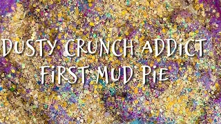 Gym chalk| mud pie| reformed| powder| glitter| oddly satisfying| ASMR🎧| did i do it right?