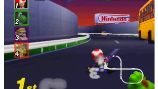 Mario Kart 64 - Toad's Turnpike [N64]