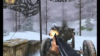 Medal of Honor Spearhead Mission 2 part 1: Bastogne Walkthrough