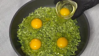 Add eggs to your broccoli! Quick breakfast in 10 minutes, easy and delicious recipe.
