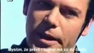 Rammstein Richard Kruspe- Interview, Poprask TV2, Prague, Czech Republic 2004