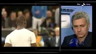 Mourinho intervistato dopo Inter-Barcelona: 3-1