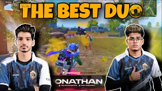 THE BEST DUO | JONATHAN & ZGOD | 18KILL | DUO VS SQUAD | GOD GAMEPLAY | 1v4‽ | MN squad