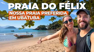 PRAIA DO FÉLIX em UBATUBA: tudo que vc precisa saber! + Praia do Português + Praia das Conchas