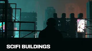 Make Sci-Fi Buildings in Blender (Easy)