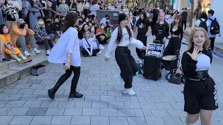 [Kpop Busking in Hongdae] NCT x aespa - ZOO dance cover by Alina, Olga, Lia 2022년 9월 10일