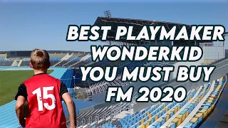 FM20 Best Wonderkid Playmaker You Should Sign in Football Manager 2020