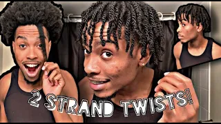 *DETAILED* TWO STRAND TWIST TUTORIAL! (GROW HAIR FASTER) || NEW 2021 METHOD