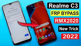 Realme C3 Frp Bypass | *#813 Not Working Fixed | Realme C3 (RMX2020) Google Account Bypass 2022  New