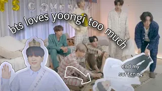 BTS loves yoongi too much (suga and his 6 brothers)