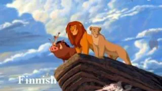 The Lion King Circle of Life reprise multilanguage (20 different languages)