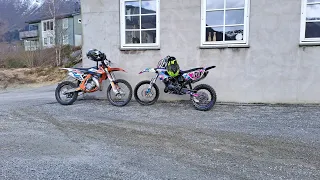 Dirtbike POV around the house