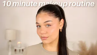 10 minute everyday makeup routine  ✨glowy✨