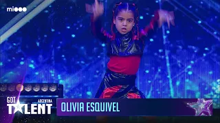 Olivia Esquivel de 7 años - Bailarina | Audiciones | Got Talent Argentina 2023