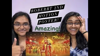 REACTION: Roberrt | SECOND LOOK Motion Poster 4K | Darshan