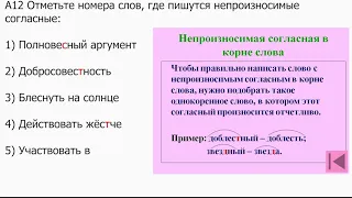 Русский язык. Подготовка к вступительному экзамену. Задания 1-20