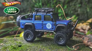 Land Rover Defender Double Cab 4×4 Hotwheels Custom