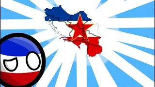 The Break up off Yugoslavia country balls