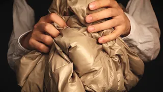 ASMR Puffer Jacket to Make You Sooo Sleepy 이제부터 이 쫀득한 패딩은 당신의 수면제 입니다