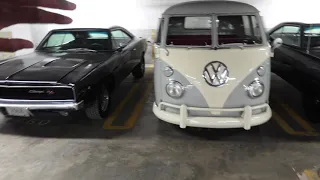 $500,000 car collection in an underground garage in the heart of Kansas City !